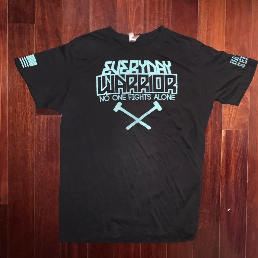 Next Level Apparel Black Everyday Warrior T - Picture 1 of 1